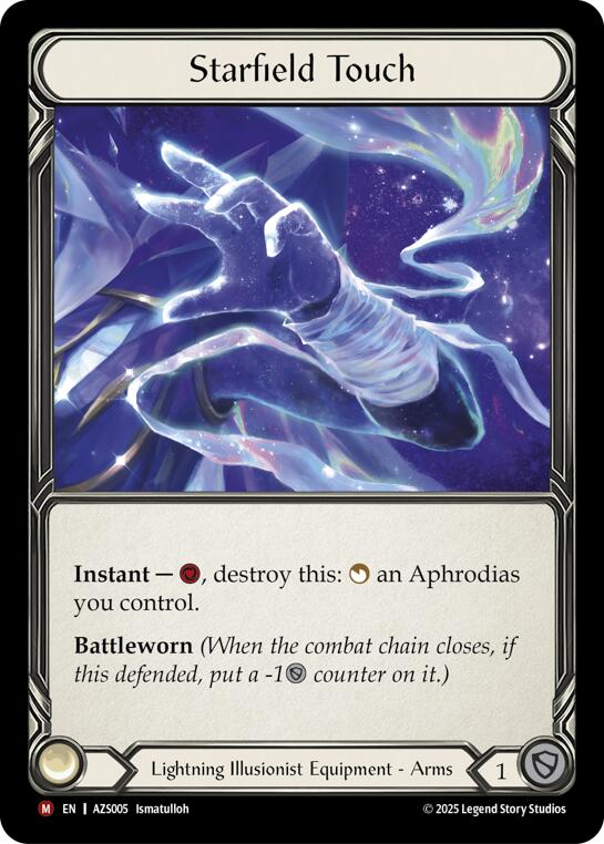 Starfield Touch [AZS005] (Armory Deck: Zyggy)  Rainbow Foil | Total Play
