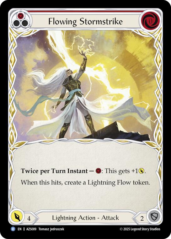 Flowing Stormstrike (Red) [AZS009] (Armory Deck: Zyggy) | Total Play