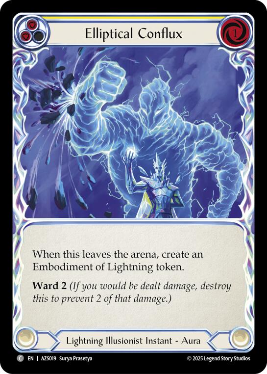 Elliptical Conflux (Yellow) [AZS019] (Armory Deck: Zyggy) | Total Play