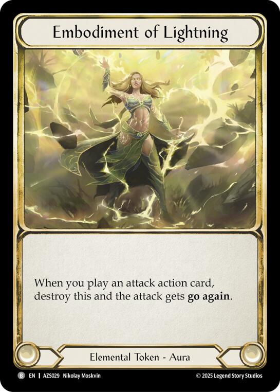 Embodiment Of Lightning [AZS029] (Armory Deck: Zyggy) | Total Play