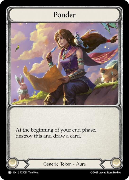 Ponder [AZS031] (Armory Deck: Zyggy) | Total Play