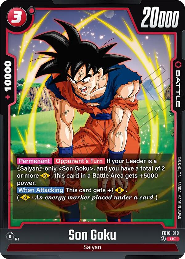 Son Goku (FB10-010) [Cross Force] | Total Play