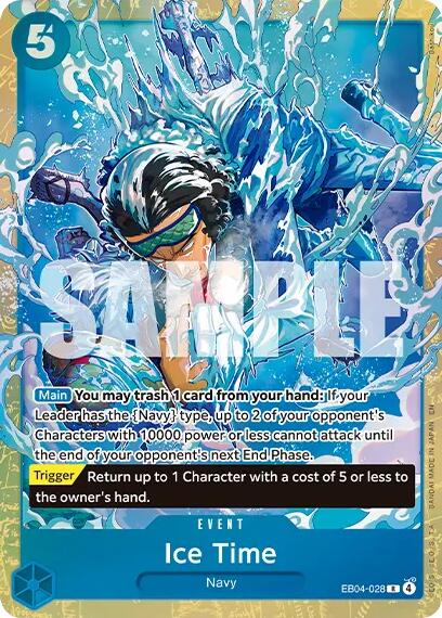 Ice Time (Premium Card Collection -Best Selection Vol. 6-) [One Piece Promotion Cards] | Total Play
