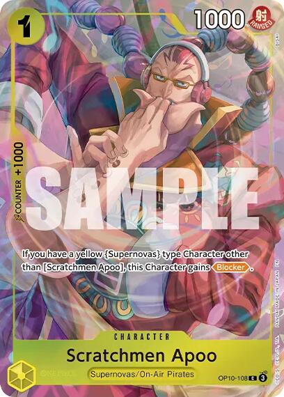 Scratchmen Apoo (Premium Card Collection -Best Selection Vol. 6-) [One Piece Promotion Cards] | Total Play