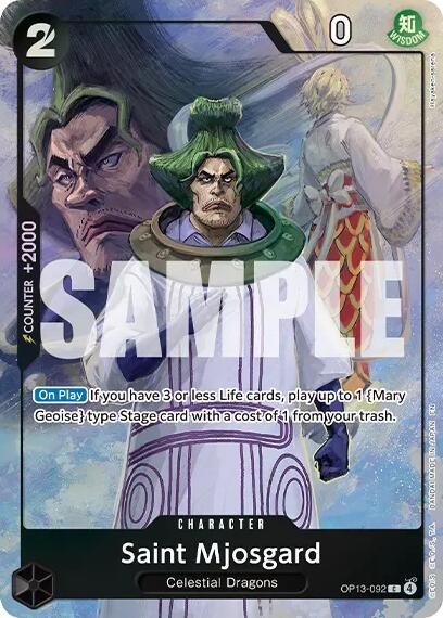 Saint Mjosgard (Premium Card Collection -Best Selection Vol. 6-) [One Piece Promotion Cards] | Total Play