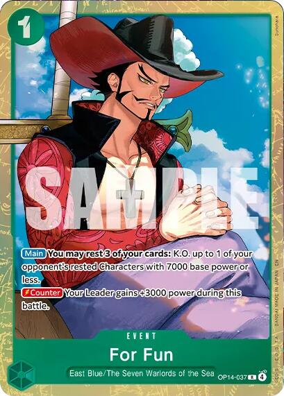 For Fun (Premium Card Collection -Best Selection Vol. 6-) [One Piece Promotion Cards] | Total Play