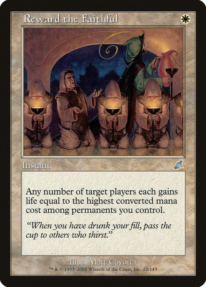 Reward the Faithful [Scourge] | Total Play