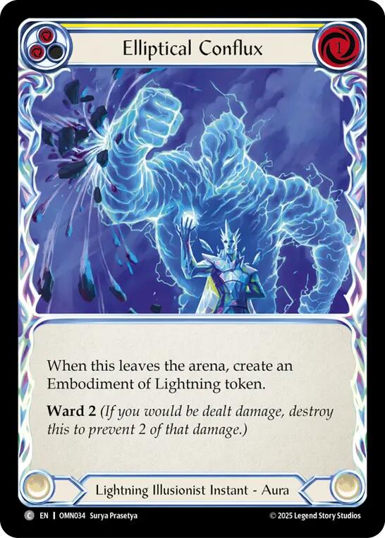 Elliptical Conflux [OMN034] (Omens of the Third Age)  Cold Foil | Total Play