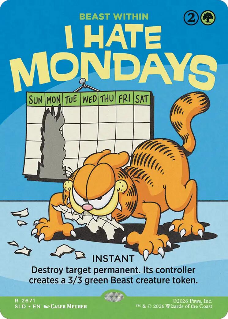 I Hate Mondays - Beast Within [Secret Lair Drop Series] | Total Play