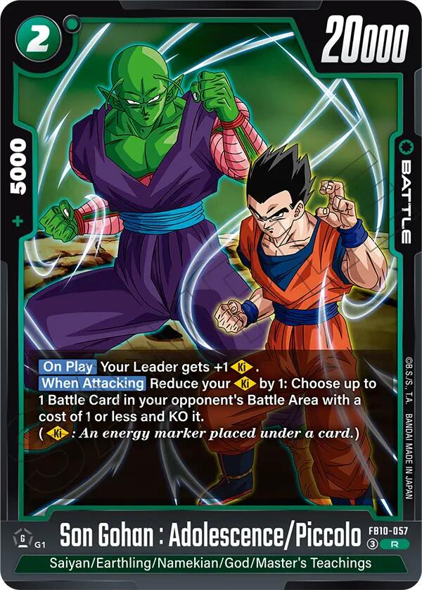 Son Gohan : Adolescence/Piccolo [Cross Force] | Total Play