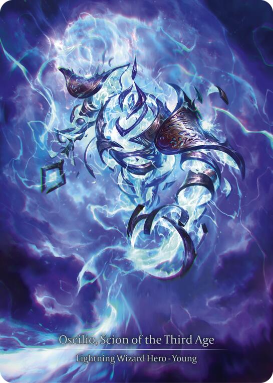 Oscilio Scion Of The Third Age (Marvel) [OMN095] (Omens of the Third Age)  Cold Foil | Total Play