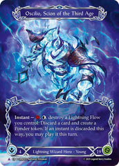 Oscilio Scion Of The Third Age (Marvel) [OMN095] (Omens of the Third Age)  Cold Foil | Total Play