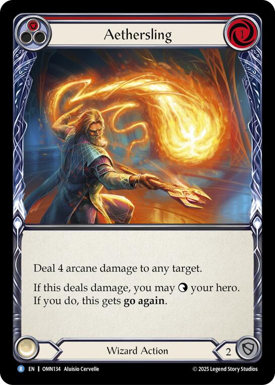 Aethersling (Red) [OMN134] (Omens of the Third Age) | Total Play
