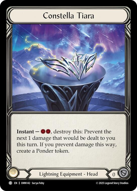 Constella Tiara [OMN142] (Omens of the Third Age)  Cold Foil | Total Play