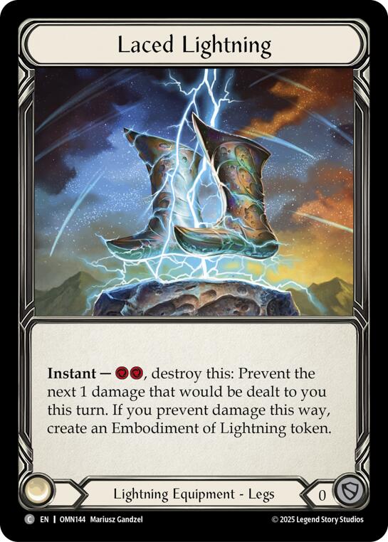 Laced Lightning [OMN144] (Omens of the Third Age) | Total Play