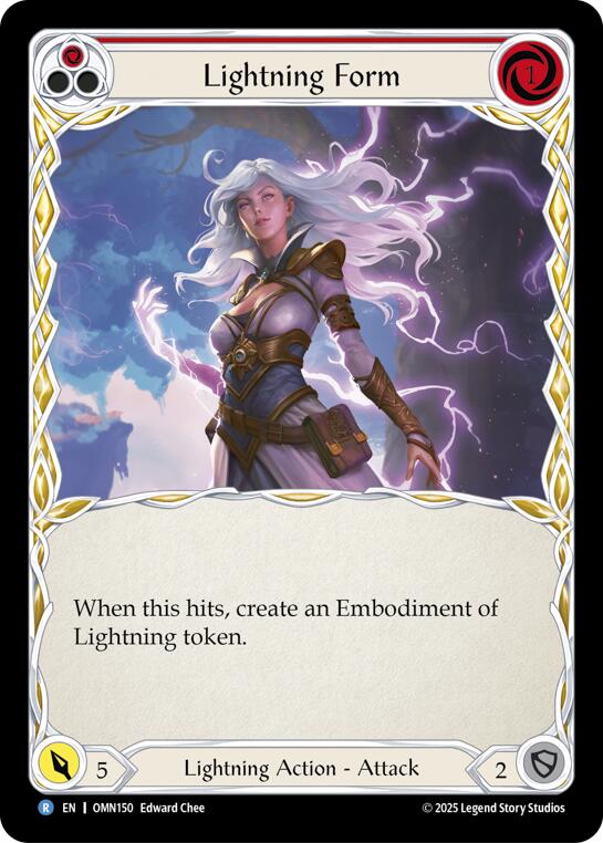 Lightning Form (Red) [OMN150] (Omens of the Third Age) | Total Play