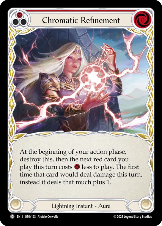 Chromatic Refinement (Red) [OMN193] (Omens of the Third Age) | Total Play