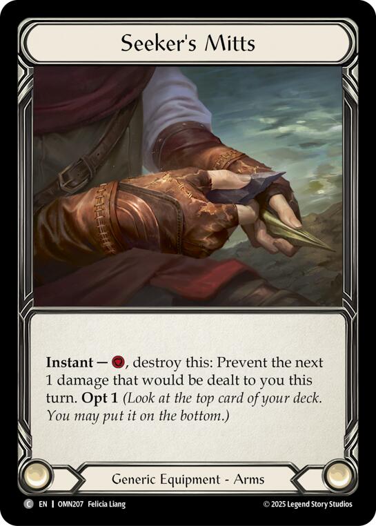 Seekers Mitts [OMN207] (Omens of the Third Age) | Total Play