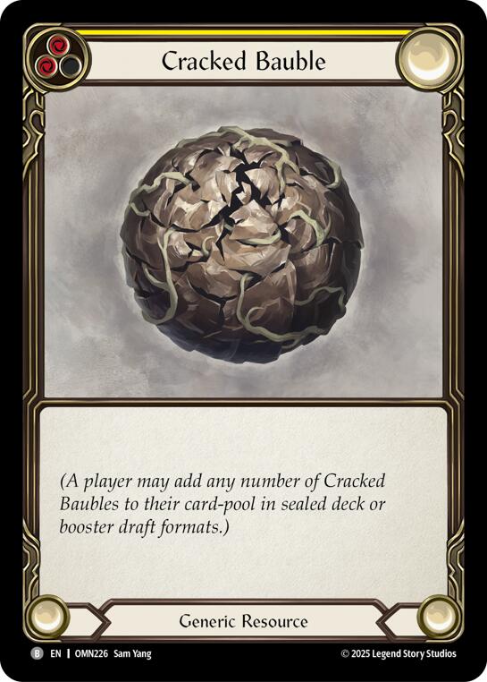 Cracked Bauble (Yellow) [OMN226] (Omens of the Third Age) | Total Play
