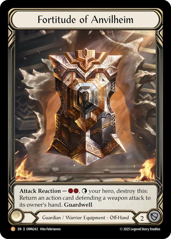 Fortitude Of Anvilheim [OMN242] (Omens of the Third Age)  Cold Foil | Total Play