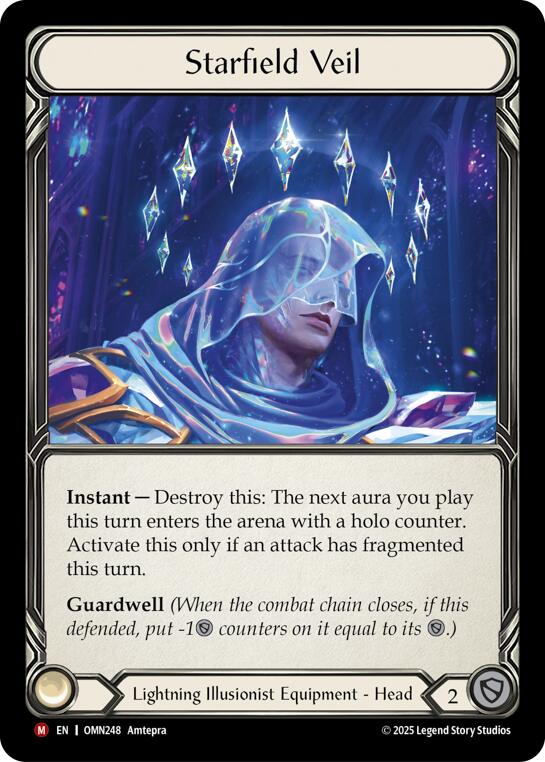 Starfield Veil [OMN248] (Omens of the Third Age)  Cold Foil | Total Play