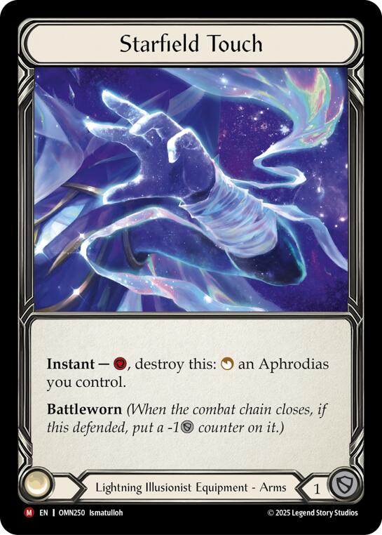 Starfield Touch [OMN250] (Omens of the Third Age)  Cold Foil | Total Play