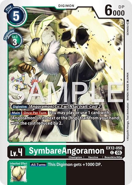 SymbareAngoramon [EX12-050] [Digital World Shambala] | Total Play