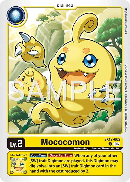 Mococomon [EX12-002] [Digital World Shambala] | Total Play