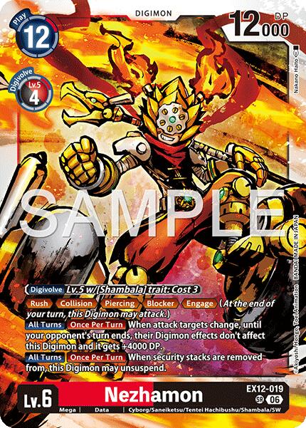 Nezhamon [EX12-019] [Digital World Shambala] | Total Play