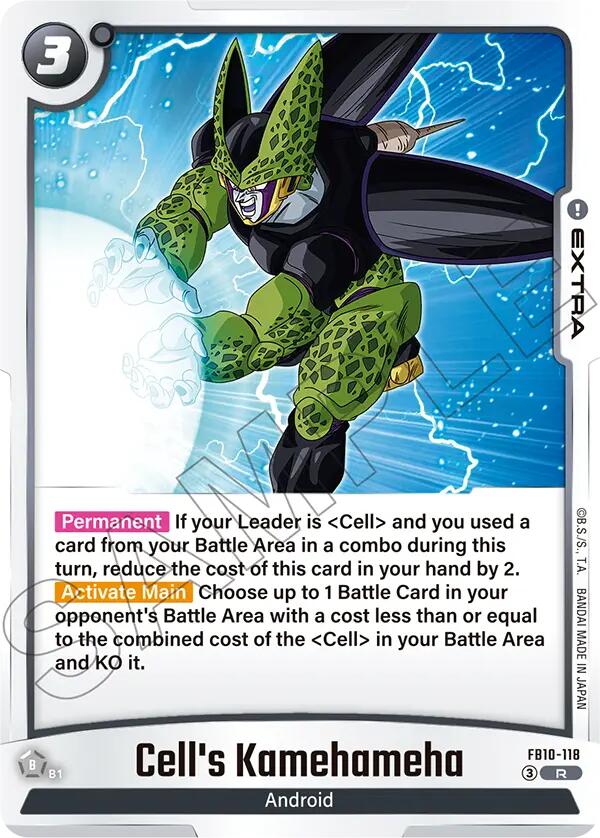 Cell's Kamehameha [Cross Force] | Total Play