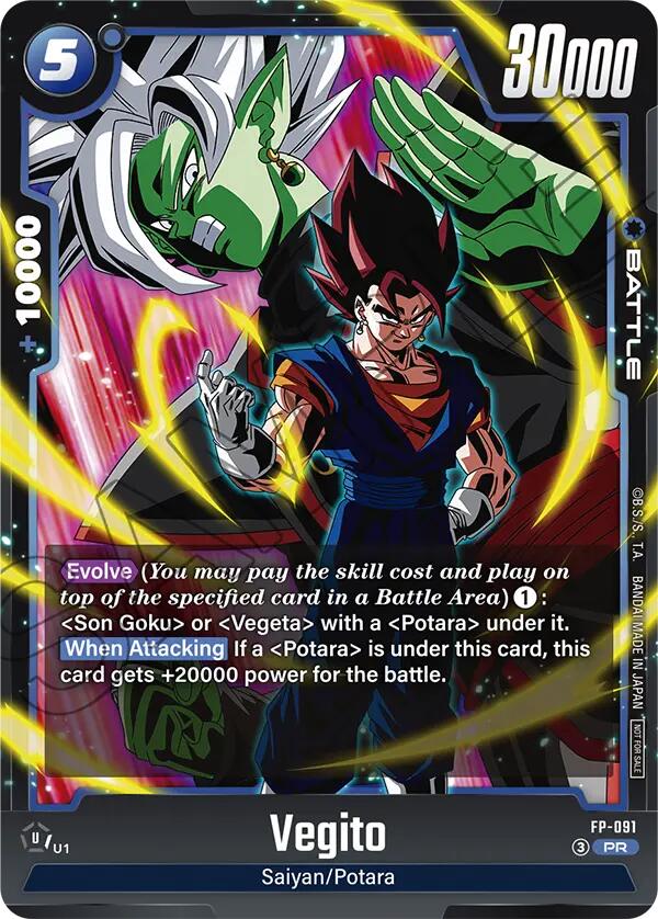 Vegito (FP-091) [Fusion World Promotion Cards] | Total Play