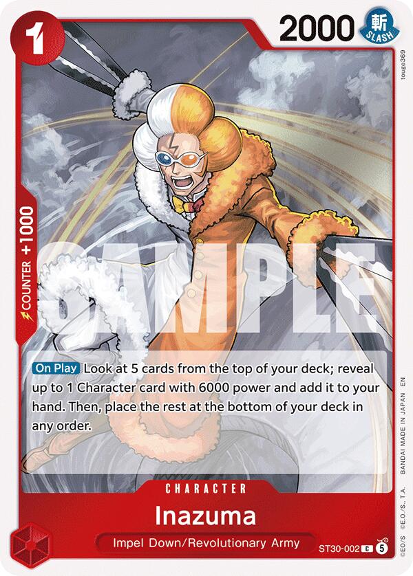 Inazuma [Starter Deck EX: Gear 5] | Total Play