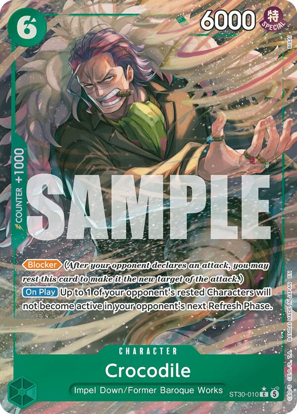 Crocodile (Full Art) [Starter Deck EX: Gear 5] | Total Play