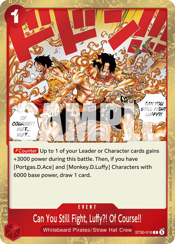 Can You Still Fight, Luffy?! Of Course!! [Starter Deck EX: Gear 5] | Total Play