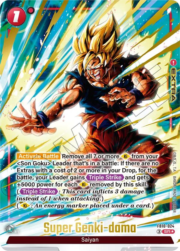Super Genki-dama (Alternate Art) [Cross Force] | Total Play