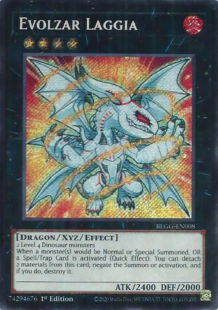 Evolzar Laggia [BLGG-EN008] Secret Rare | Total Play