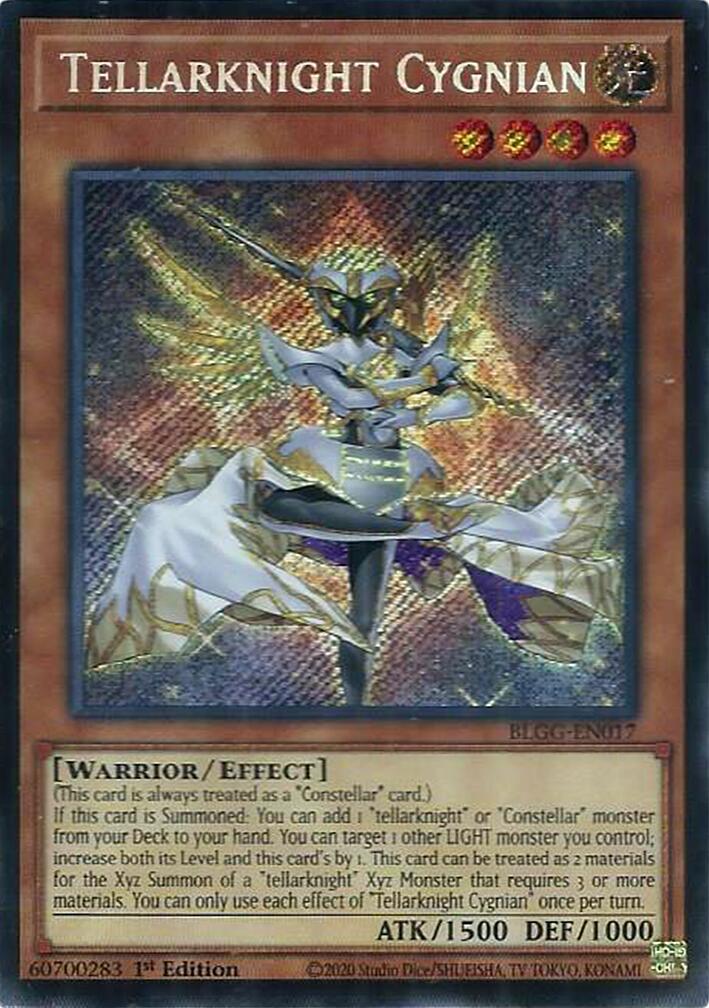Tellarknight Cygnian [BLGG-EN017] Secret Rare | Total Play