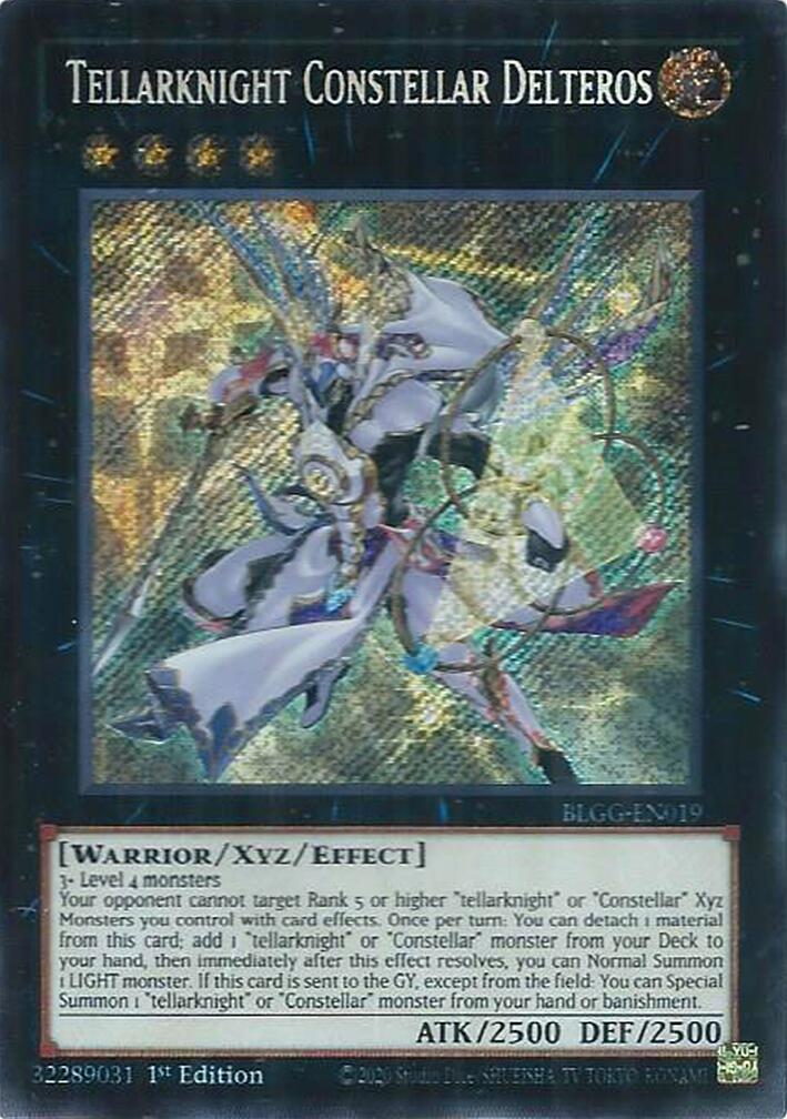 Tellarknight Constellar Delteros [BLGG-EN019] Secret Rare | Total Play