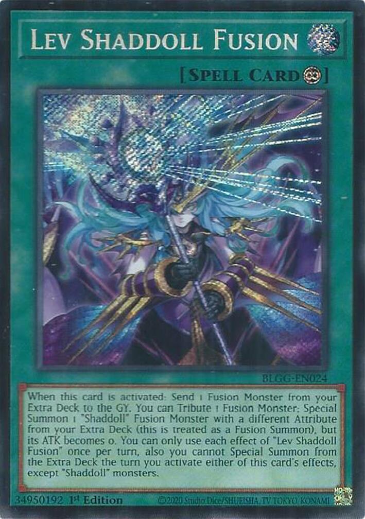 Lev Shaddoll Fusion [BLGG-EN024] Secret Rare | Total Play