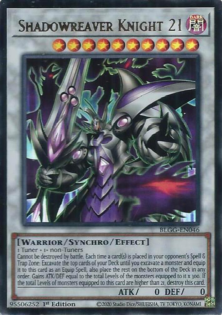 Shadowreaver Knight 21 [BLGG-EN046] Ultra Rare | Total Play