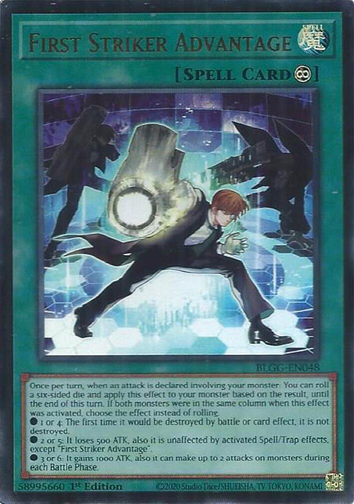 First Striker Advantage [BLGG-EN048] Ultra Rare | Total Play