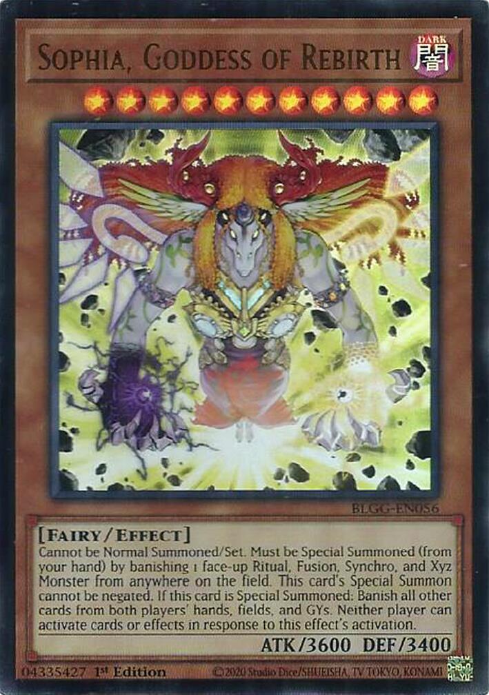 Sophia, Goddess of Rebirth [BLGG-EN056] Ultra Rare | Total Play