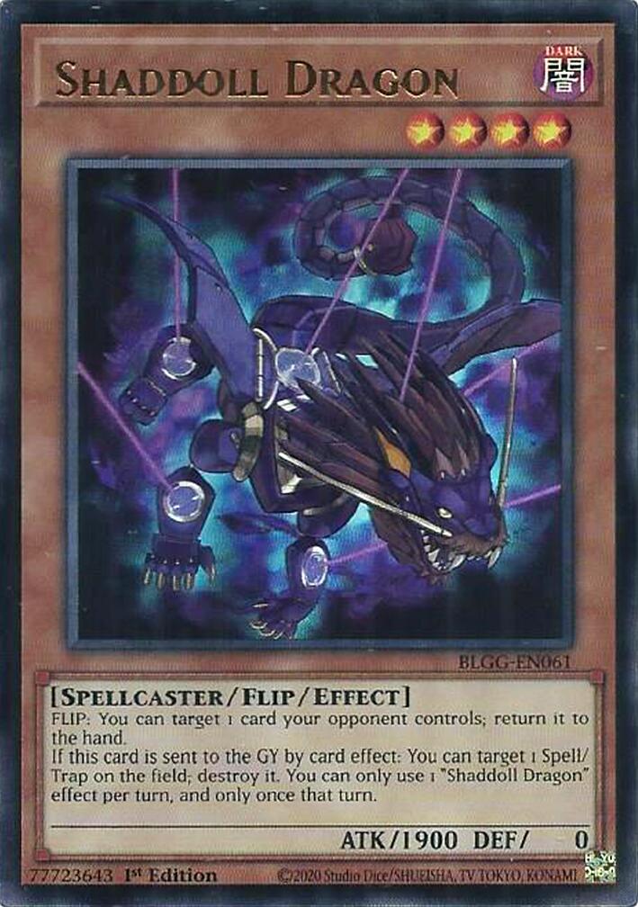 Shaddoll Dragon [BLGG-EN061] Ultra Rare | Total Play