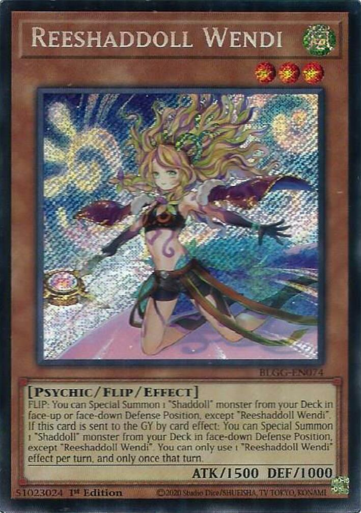 Reeshaddoll Wendi [BLGG-EN074] Secret Rare | Total Play