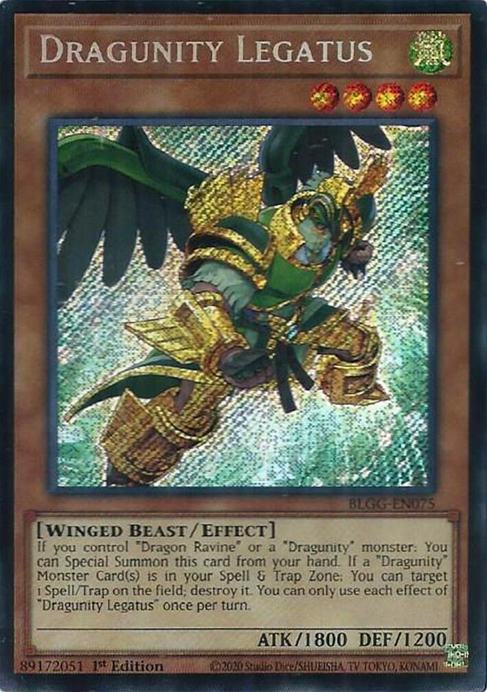 Dragunity Legatus [BLGG-EN075] Secret Rare | Total Play