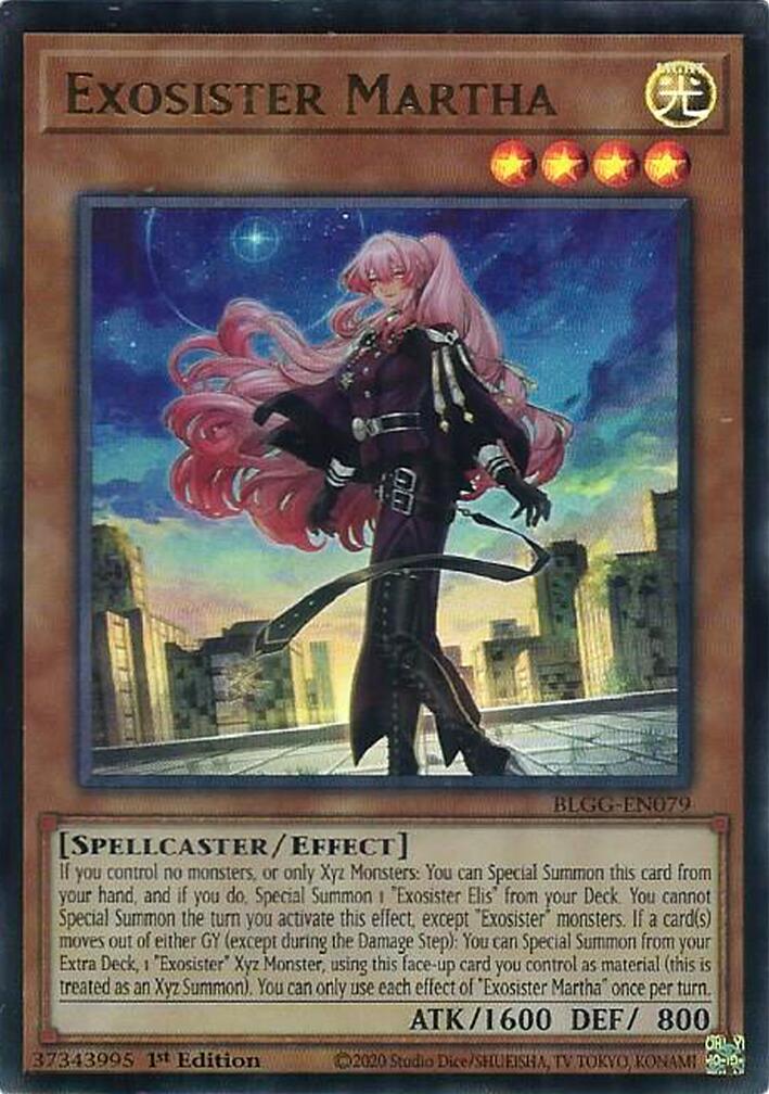 Exosister Martha [BLGG-EN079] Ultra Rare | Total Play