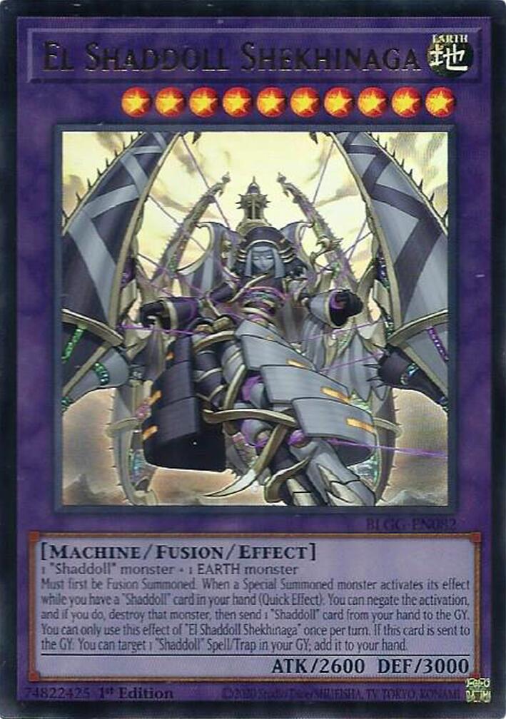 El Shaddoll Shekhinaga [BLGG-EN082] Ultra Rare | Total Play