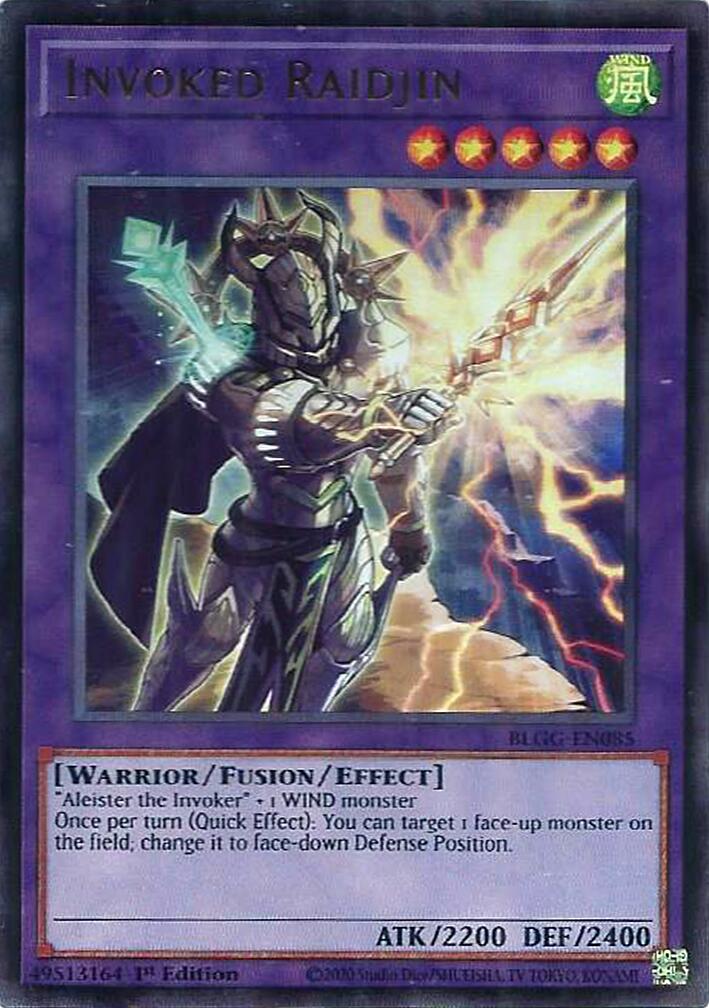 Invoked Raidjin [BLGG-EN085] Ultra Rare | Total Play