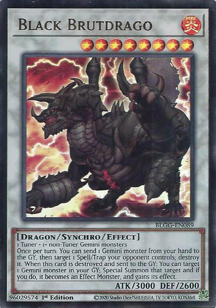 Black Brutdrago [BLGG-EN089] Ultra Rare | Total Play