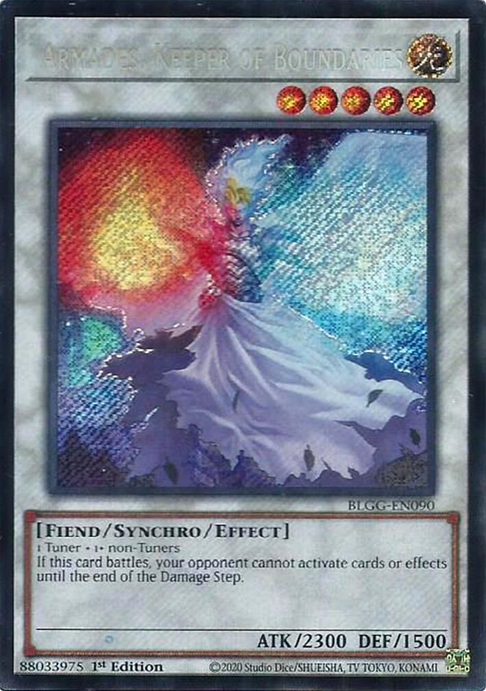 Armades, Keeper of Boundaries [BLGG-EN090] Secret Rare | Total Play